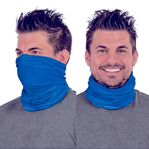 COLTS Neck Gaiter Headband INDIANAPOLIS NFL TEAM LOGO Blue Men’s UNISEX - Picture 3 of 12